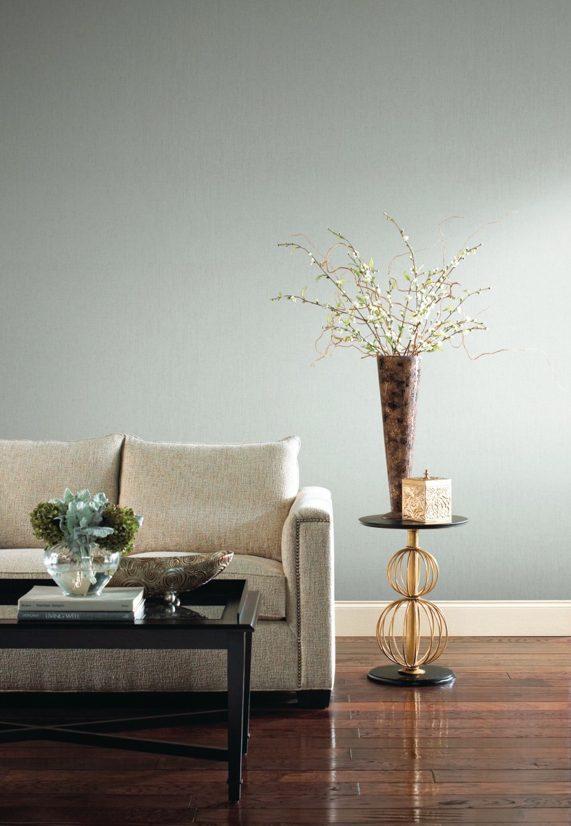 Обои Ronald Redding Handcrafted Naturals Paperweave HC7606 фото в интерьере